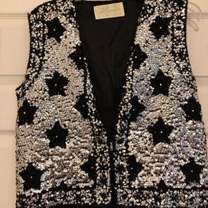 Sequins Vest